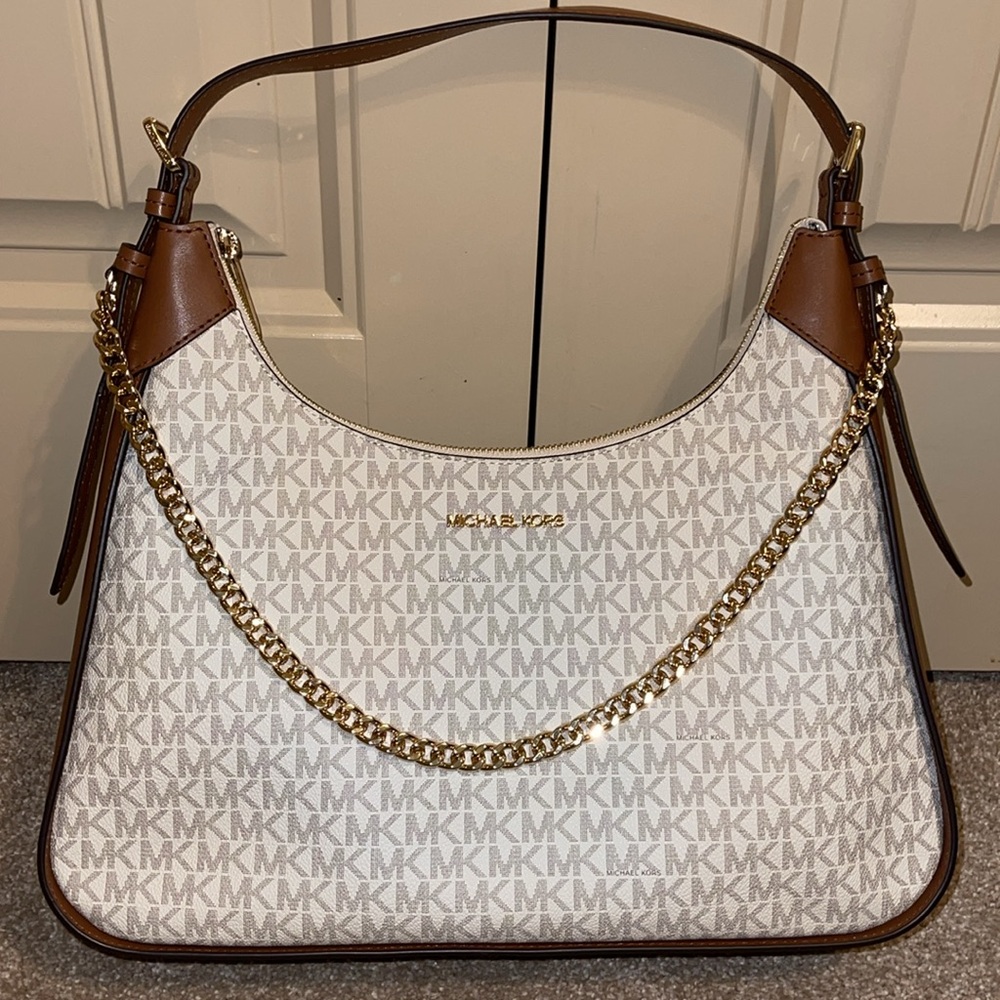 Michael Kors Wilma Large Signature Logo Bag NEW